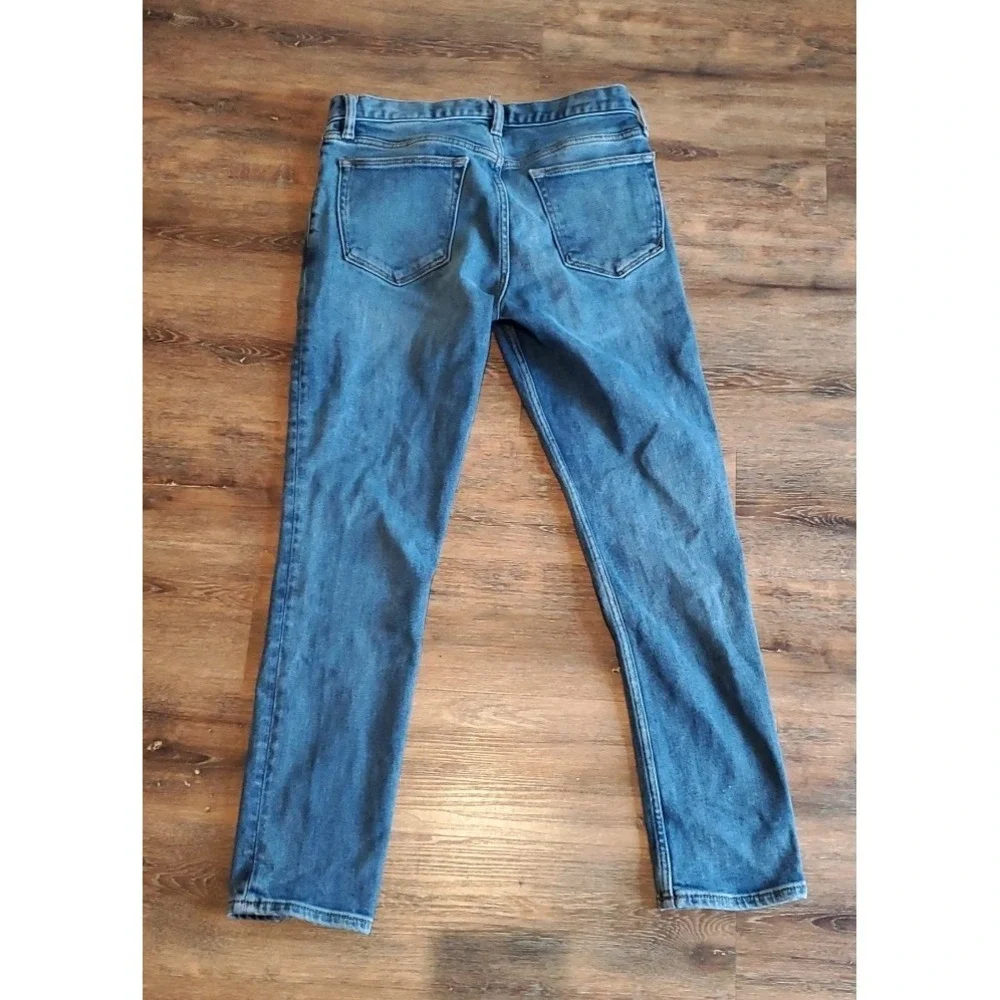 Banana Republic Legacy Jeans Mens 31x30 Slim Fit Medium Wash Blue Denim Stretch